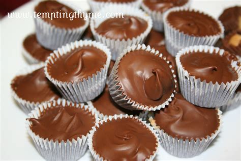 Homemade Peanut Butter Cups! | tempting thyme