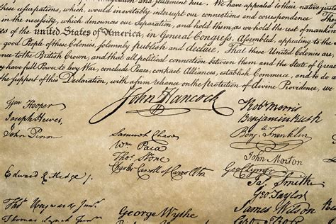 The Most Valuable Signature on the Declaration of Independence | Reader's Digest