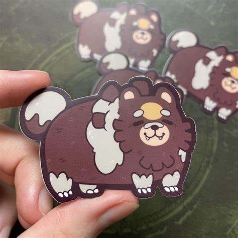 I made some chonk Ursaluna stickers!🐻 : r/pokemon