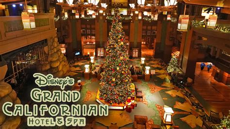 Disney's Grand Californian Hotel Christmas Walkthrough [4K POV] - YouTube