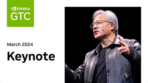 Rabia Fatima on LinkedIn: GTC March 2024 Keynote with NVIDIA CEO Jensen ...