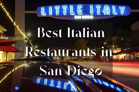 The 13 Best Italian Restaurants in San Diego (2022)