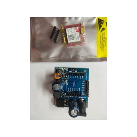 Sim800L Gprs Gsm Module Core Board Quad Band With The Spring And Pcb Antenna With Plugable Power ...