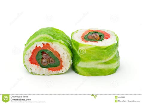 Sushi Rice Salad stock photo. Image of japanese, isolated - 4447840