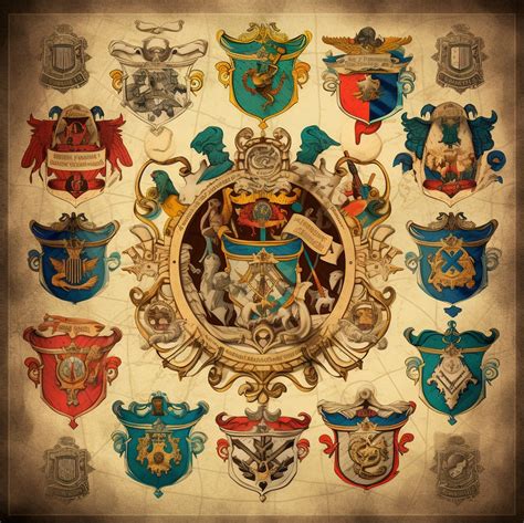 Coat of Arms Symbols | List and History – Crests & Arms