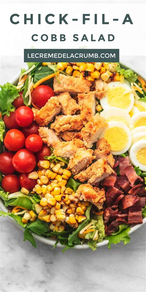 Chick-Fil-A Cobb Salad | Cobb salad recipe, Salad recipes for dinner ...