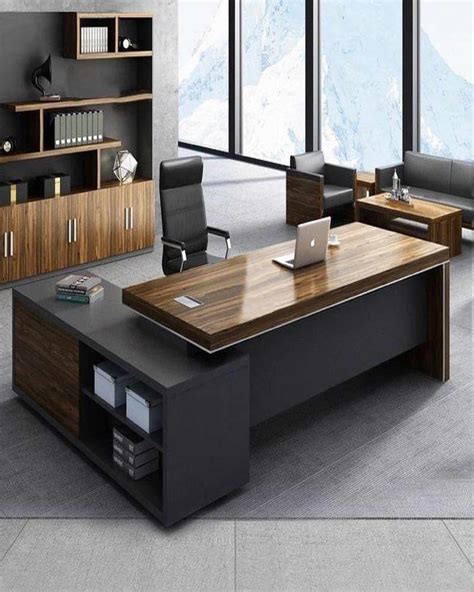 Luxury Boss Office Table Design - Decorated Office