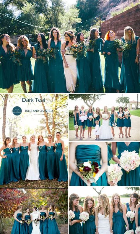 Dark Teal Wedding Colors – Warehouse of Ideas