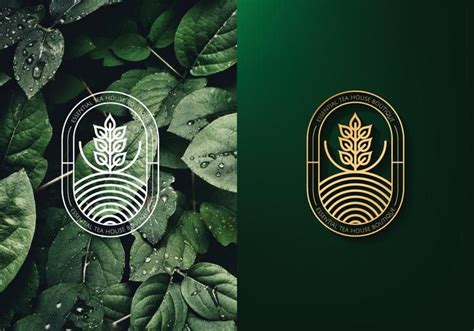 Tea Leaves Logo | Tea logo, Logo design inspiration creative, Leaf logo