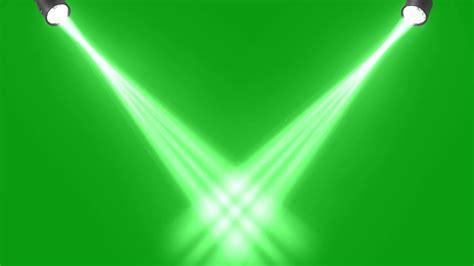 Concert Stage Lights Green Screen Animated Background | Green screen video backgrounds ...