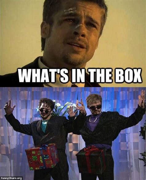 What's In The Box? | Funny meme pictures, Funny memes, Funny