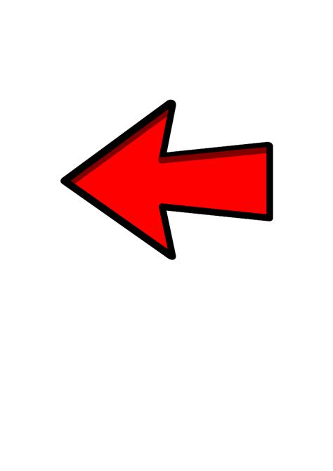 Left Pointing Arrow - ClipArt Best