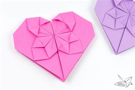 Money Origami Heart Tutorial - Paper Kawaii