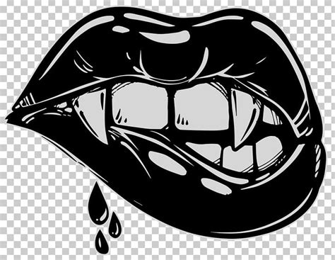 Biting Drawing Vampire Lip PNG, Clipart, Art, Biting, Black And White, Drawing, Fang Free PNG ...