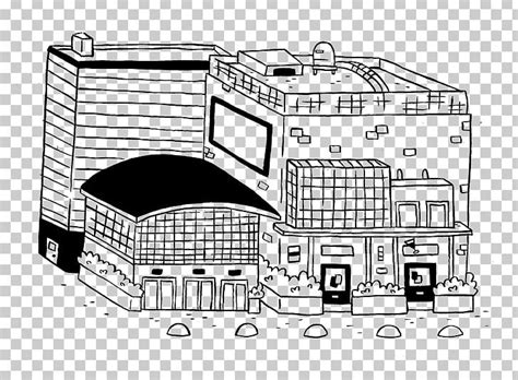 Architecture Drawing Shopping Centre Line Art PNG, Clipart, Angle ...