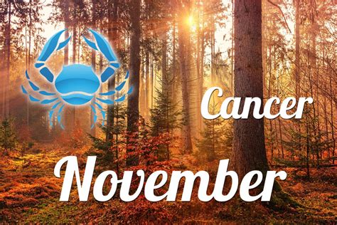 Horoscope Cancer November 2023 - tarot monthly horoscope