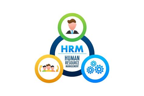 HRM Human Resource Management Icon Gráfico por DG-Studio · Creative Fabrica