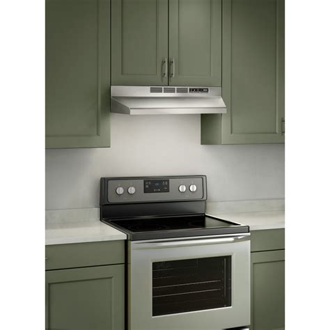 413604 Broan® 36-Inch Ductless Under-Cabinet Range Hood, Stainless Steel