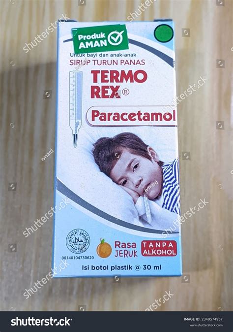 Paracetamol Syrup Children Reduce Fever Termorex Stock Photo 2349574957 | Shutterstock