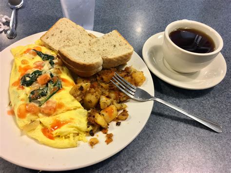 Nothing beats a classic diner breakfast on a rainy Sunday morning. Fresh turkey, spinach, tomato ...