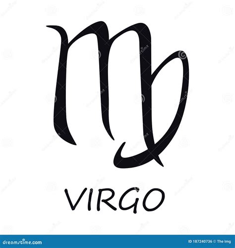 Zodiac Virgo Symbol