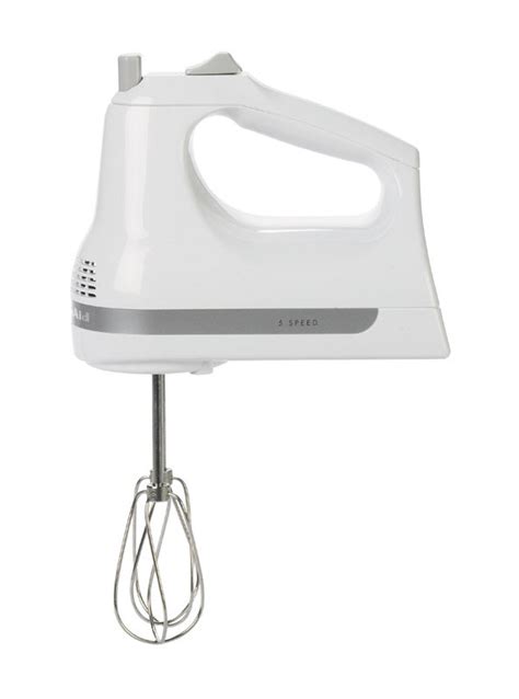 KitchenAid White 5 speed Hand Mixer - PaintPlace New York