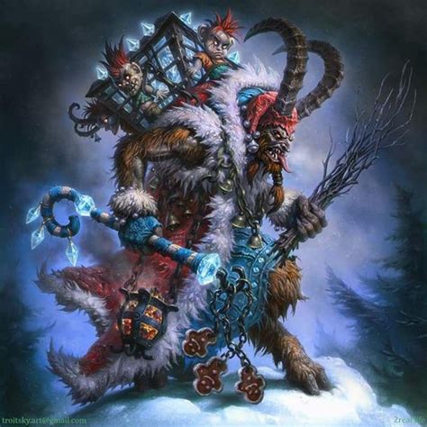 Pin by MADCAP on KRAMPUS | Krampus, Creepy christmas, Christmas horror