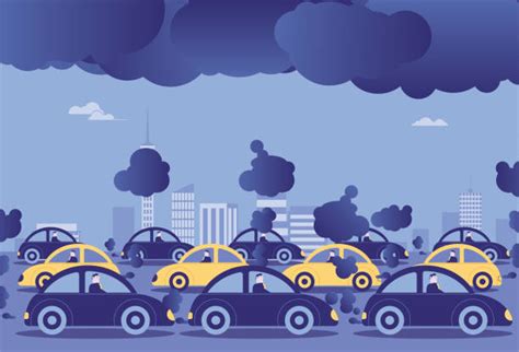Car Smog Illustrations, Royalty-Free Vector Graphics & Clip Art - iStock