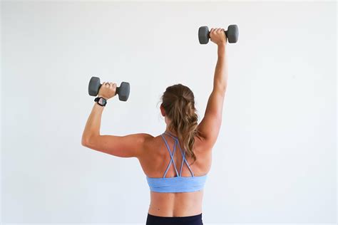 7 Dumbbell Shoulder Exercises for Women (Video) | Nourish Move Love