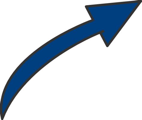 Curved Arrow Clip Art at Clker.com - vector clip art online, royalty free & public domain