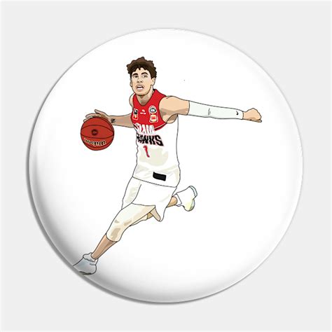 Lamelo Ball Illawarra Hawks - Lamelo Ball - Pin | TeePublic