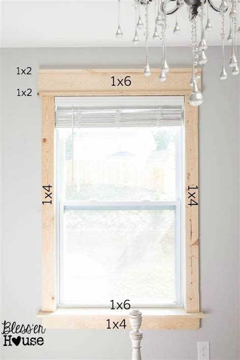 DIY Window Trim - The Easy Way