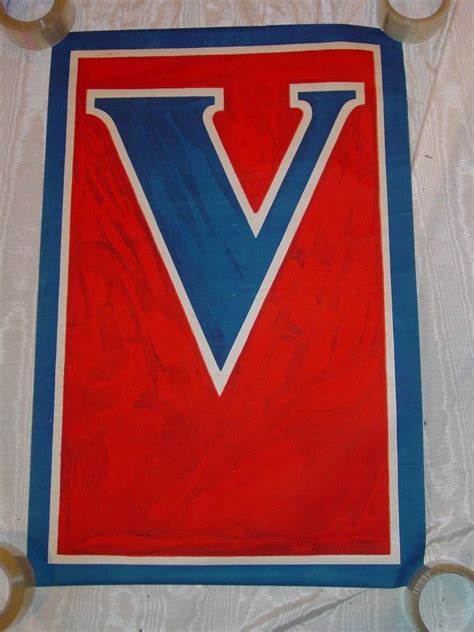 Original V for Victory poster - WWI World War 1 | #1897185210