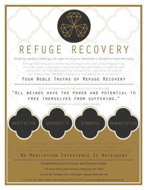 Refuge Recovery – Onward Recovery