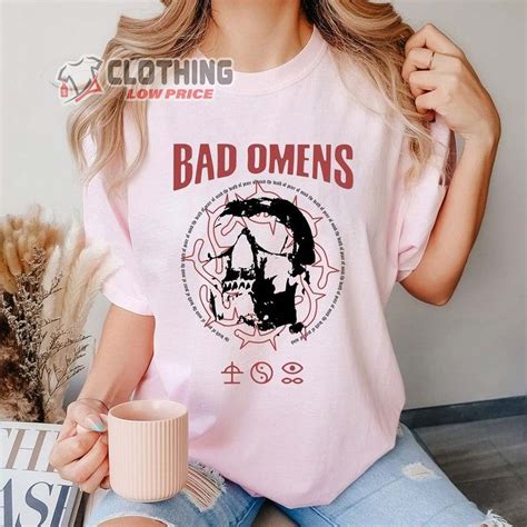 Bad Omens Band 2023 Omens Varsity Hoodie, A Tour Of The Concrete Jungle Tour 2023 Merch, Bad ...