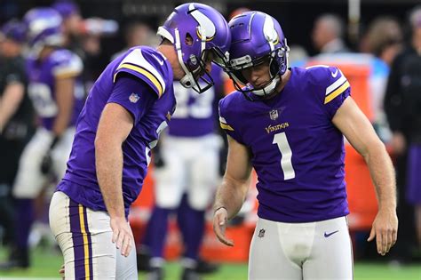 Vikings planning 'full-on competition' at kicker and punter