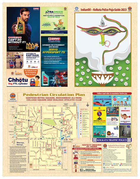 Kolkata Durga Puja Map 2023 PDF - InstaPDF