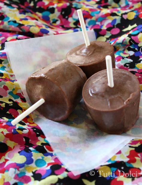 Chocolate Pudding Pops Recipe — Dishmaps