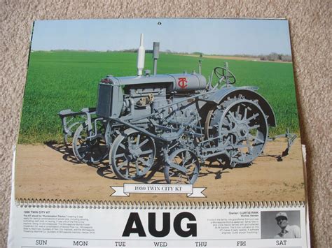 1998 & 2003 Dupont Vintage Tractor Calendars