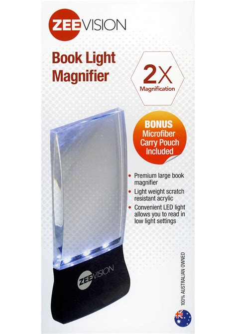 Zee Vision: Book Light Magnifier