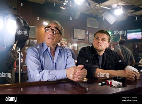 MARTIN SCORSESE, LEONARDO DICAPRIO, THE DEPARTED, 2006 Stock Photo - Alamy