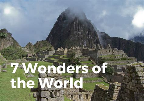 7 World Wonders - TravelPeri