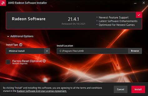 Information About AMD Radeon™ Software Installation Types | AMD