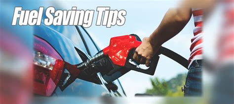 Fuel Saving Tips