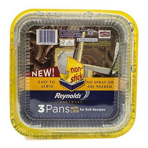 Reynolds Disposable Bakeware Non-Stick Pans With Lids - 3ct : Target