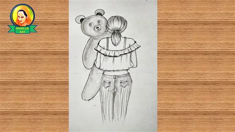 Bear Girl Drawing