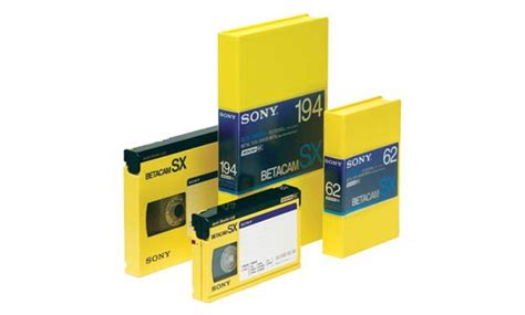 Betacam SX Magnetic Storage Tape - Sony Pro