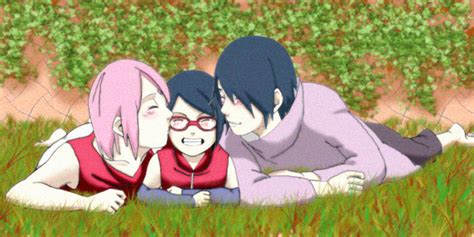 *Sakura / Sarada / Sasuke : Happy Family* - Uchiha Sasuke Photo ...