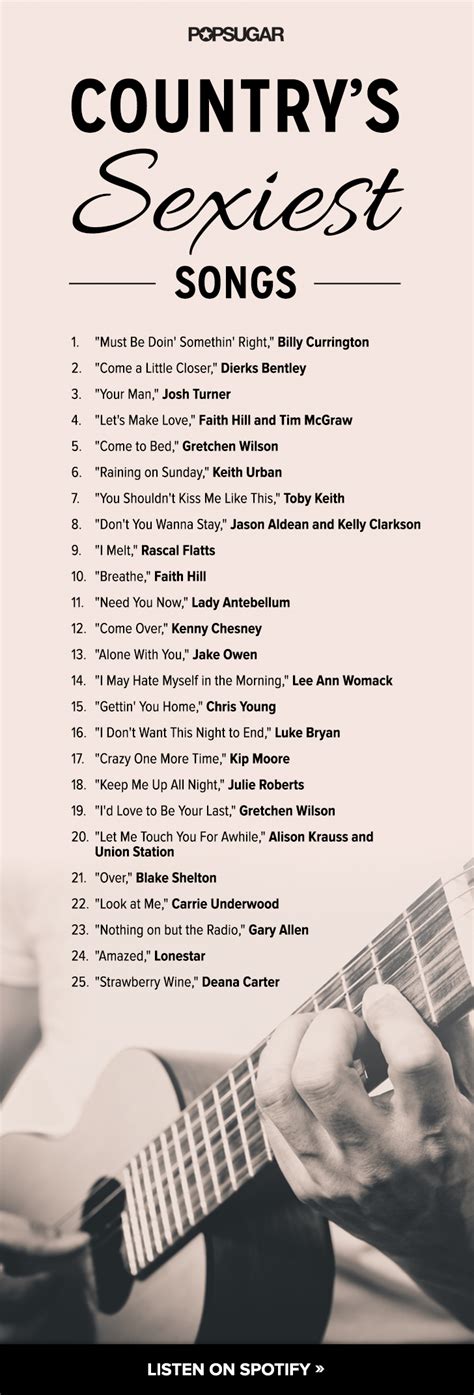 Country Love Songs | Playlists | POPSUGAR Love & Sex