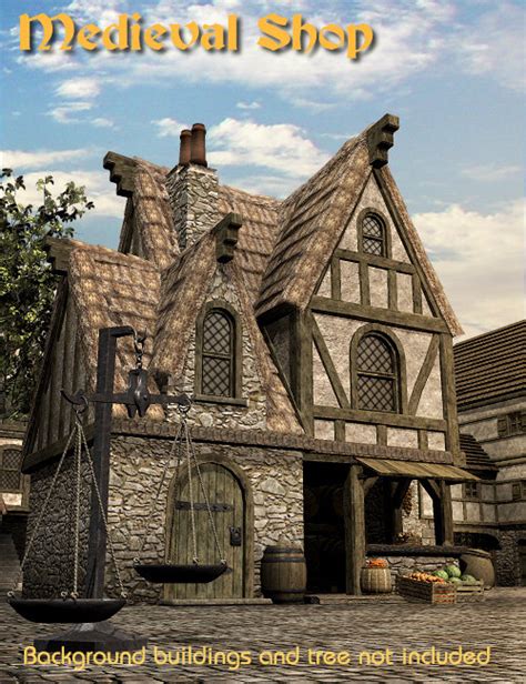 Medieval Shop | Daz 3D